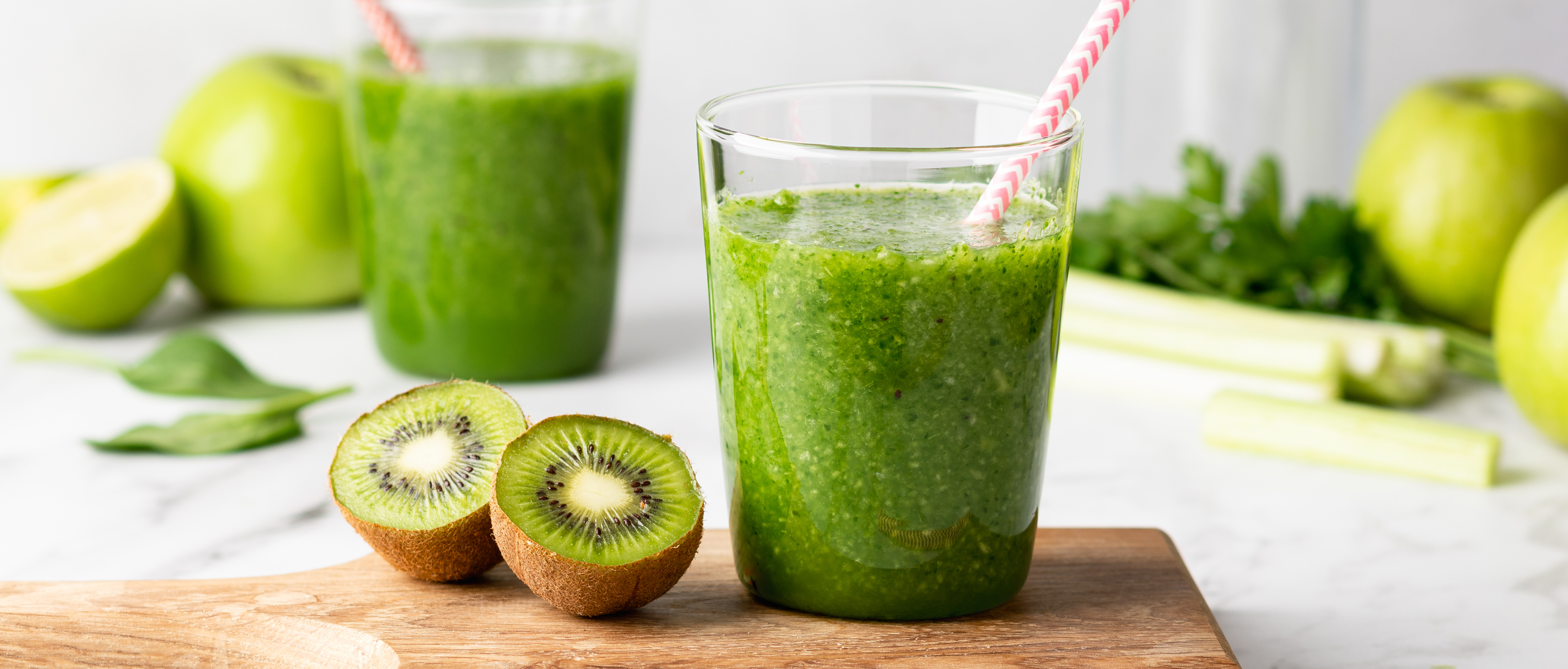 Refresca tu Navidad con este Smoothie Verde Saludable