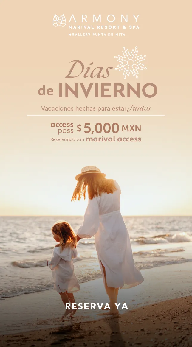 Oferta de Invierno resort todo incluido Punta de Mita